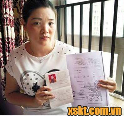 Hình ảnh bà Yuan Li đã kiện chồng ra tòa và đòi được một phần tiền trúng số