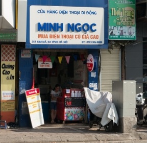 Điểm bán hàng số 253 Kim Mã quận Ba Đình Hà Nội