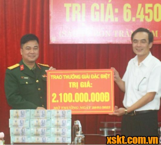 Sơn La trao thưởng hơn 6 tỷ đồng cho khách hàng trúng thưởng ngày 28/01/2023