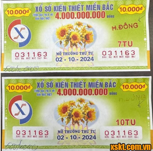 Đã có khách hàng Hà Đông Hà Nội trúng 1.500.120.000 đồng kỳ quay ngày 2/10