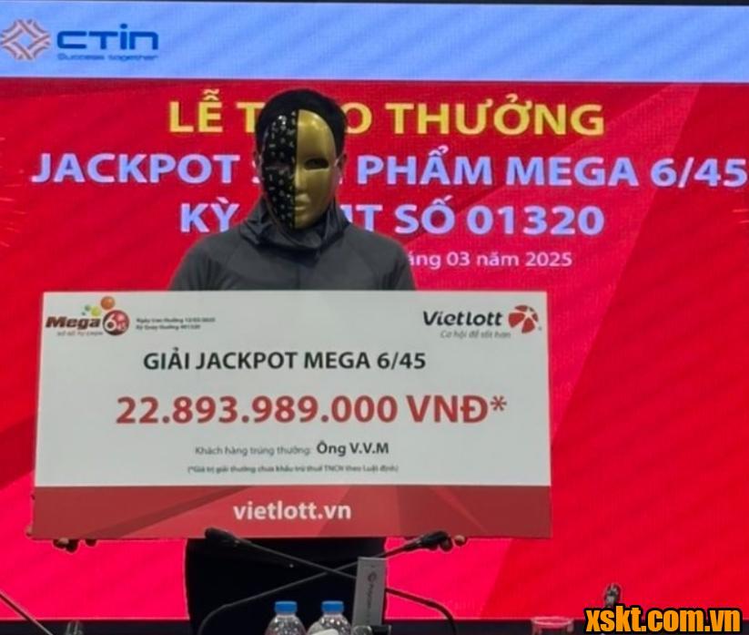 Vietlott trao thưởng 22 tỷ đồng cho anh M đến từ Hà Giang