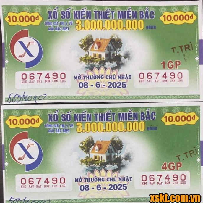 Đã có khách hàng ở huyện Thanh Trì trúng hơn 1 tỷ đồng kỳ quay ngày 8/6