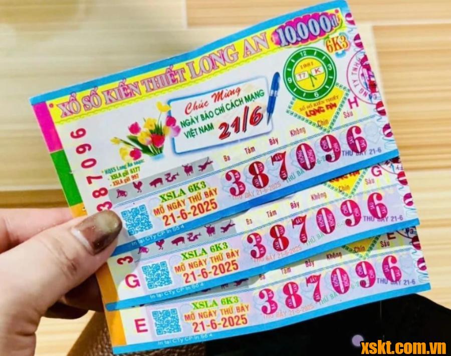 Tây Ninh cả tuần nhận niềm vui trúng số