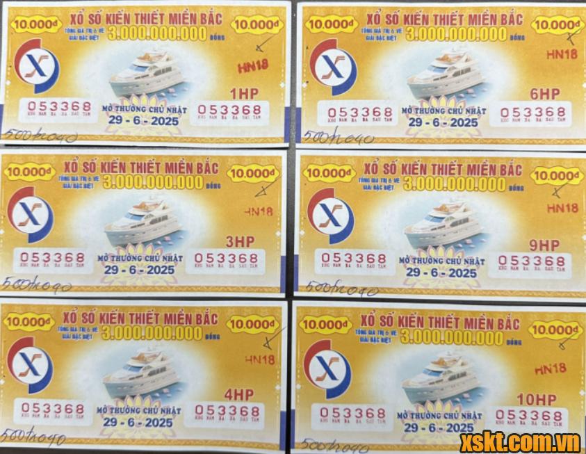 Khách hàng ở quận Hai Bà Trưng trúng hơn 3 tỷ đồng kỳ quay ngày 29/6/2025