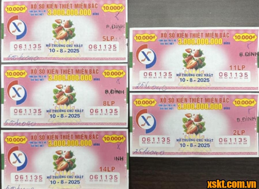 Đã có khách hàng ở Ba Đình Hà Nội trúng hơn 1tỷ đồng kỳ quay ngày 10/8