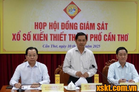 Ông Trần Văn Lâu đánh giá cao đóng góp của XSKT Cần Thơ