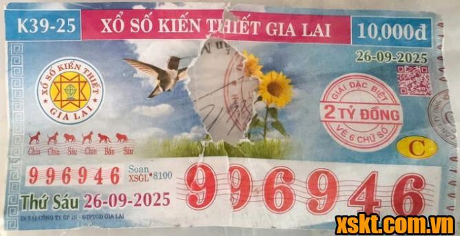 Kết quả xổ số Bình Thuận kỳ vé 10K2 mở thưởng ngày 09/10/2025
