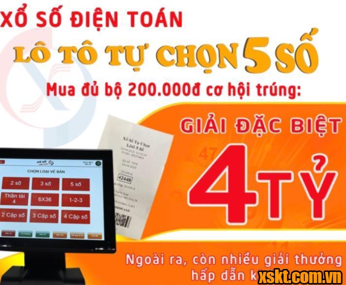 Trúng ngay 2 tỷ đồng khi mua xổ số điện toán Lô tô 5 số ngày 2/2/2026