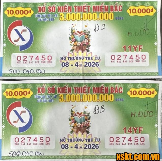 Khách hàng ở Hoài Đức may mắn trúng 1 tỷ kỳ quay ngày 8/4