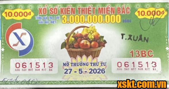 Khách hàng ở Thanh Xuân may mắn trúng 500 triệu kỳ quay ngày 27/5