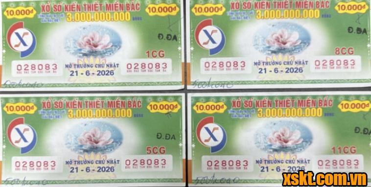 Khách hàng Phú Thọ may mắn trúng độc đắc xổ số Miền Bắc kỳ quay ngày 21/6