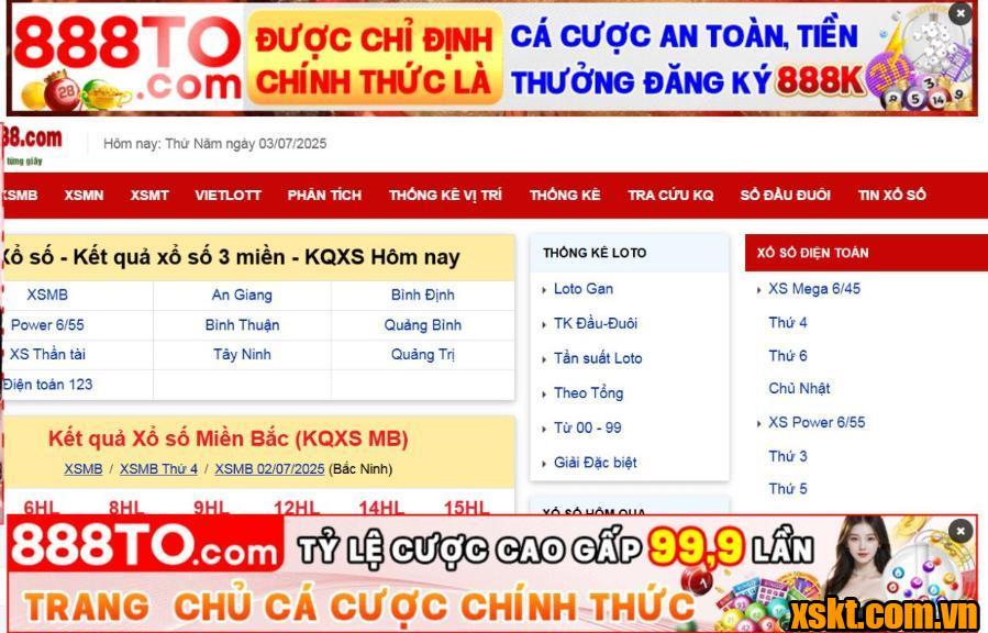 Website mới với nhiều thông tin đáng ngờ