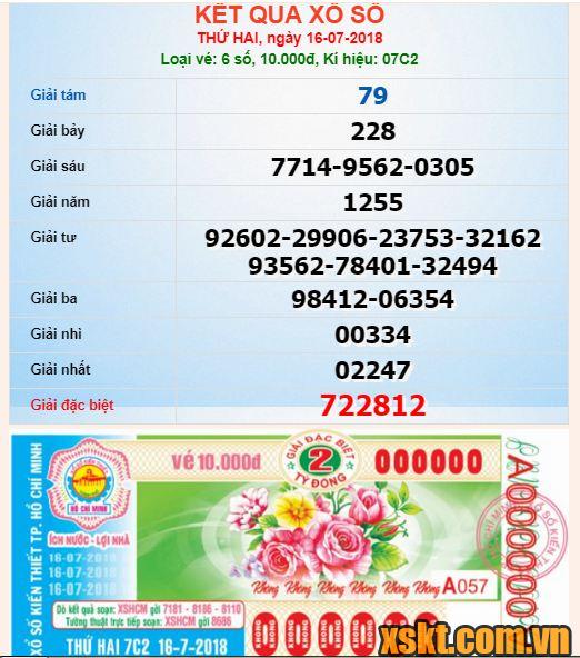XSHCM ngày 16/7/2018