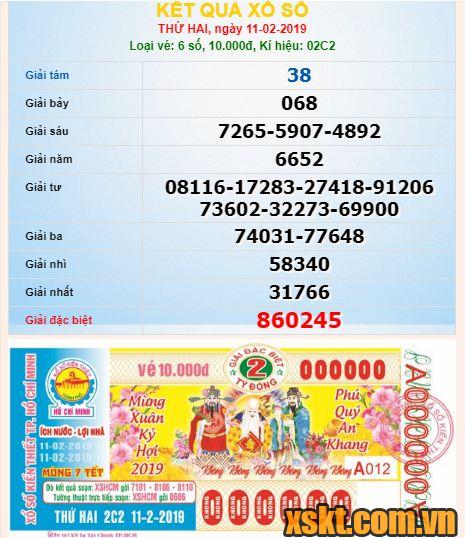 XSHCM ngày 11/2/2019