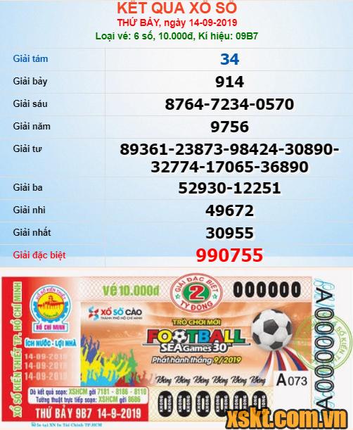XSHCM ngày 14/9/2019