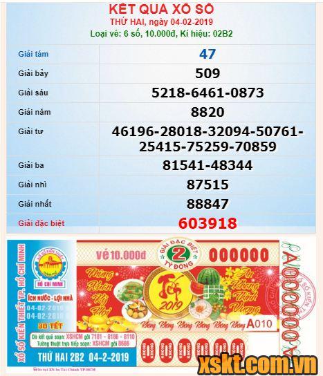 XSHCM ngày 4/2/2019