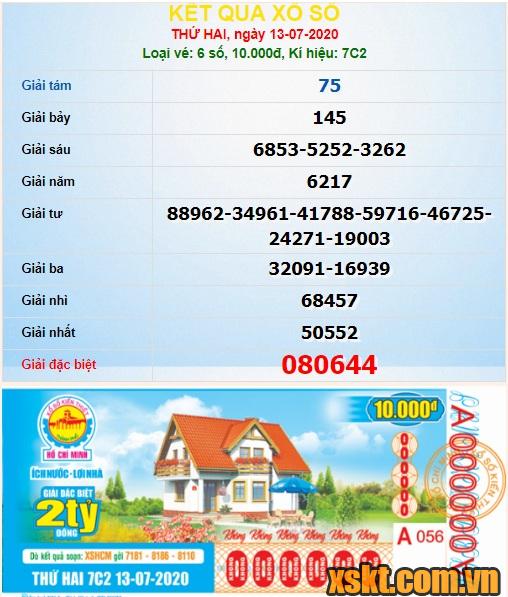 XSHCM ngày 13/7/2020