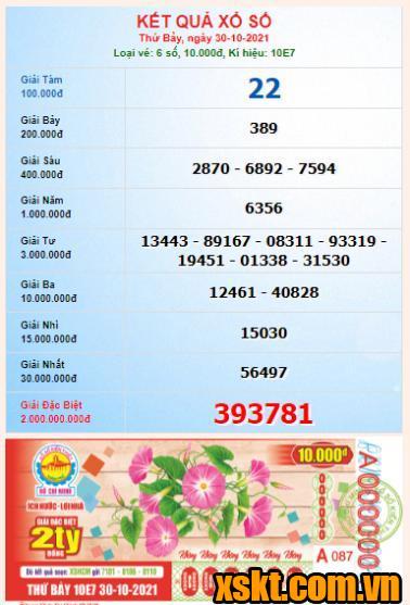 XSHCM ngày 30/10/2021