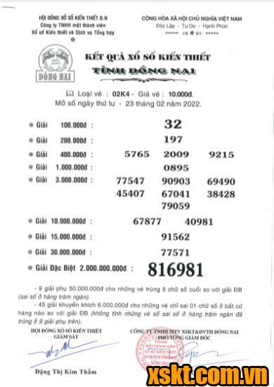 XSDN ngày 23/2/2022