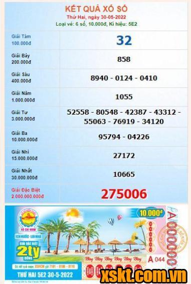 XSHCM ngày 30/5/2022