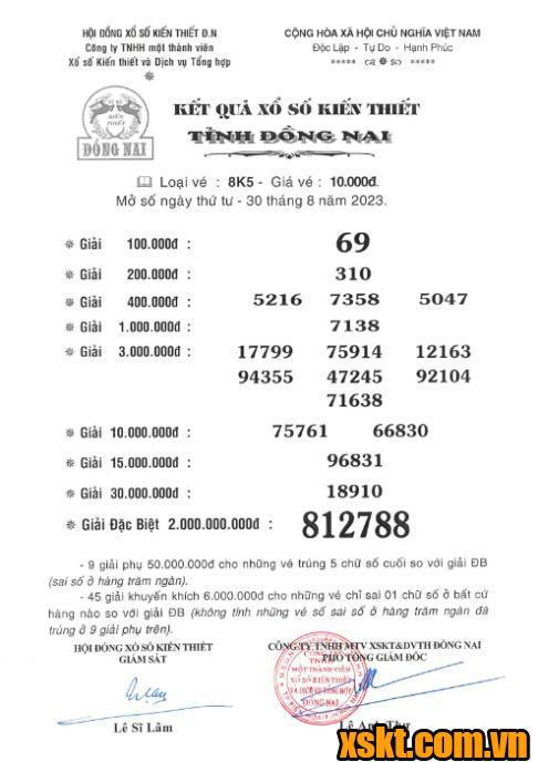 XSDN ngày 30/8/2023