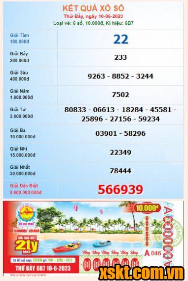XSHCM ngày 10/6/2023