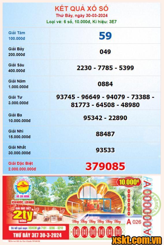 XSHCM ngày 30/3/2024