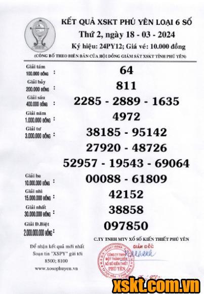 XSPY ngày 18/3/2026